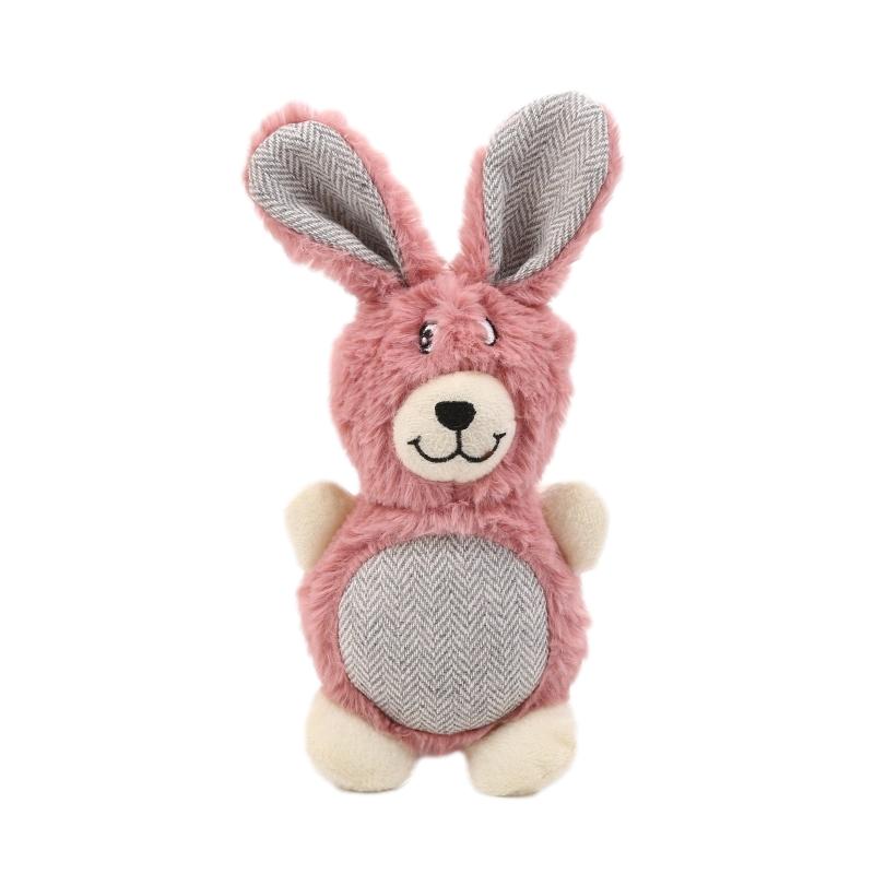 Muddy Paw Friends Bunny Bears with Squeaker Dog Toys