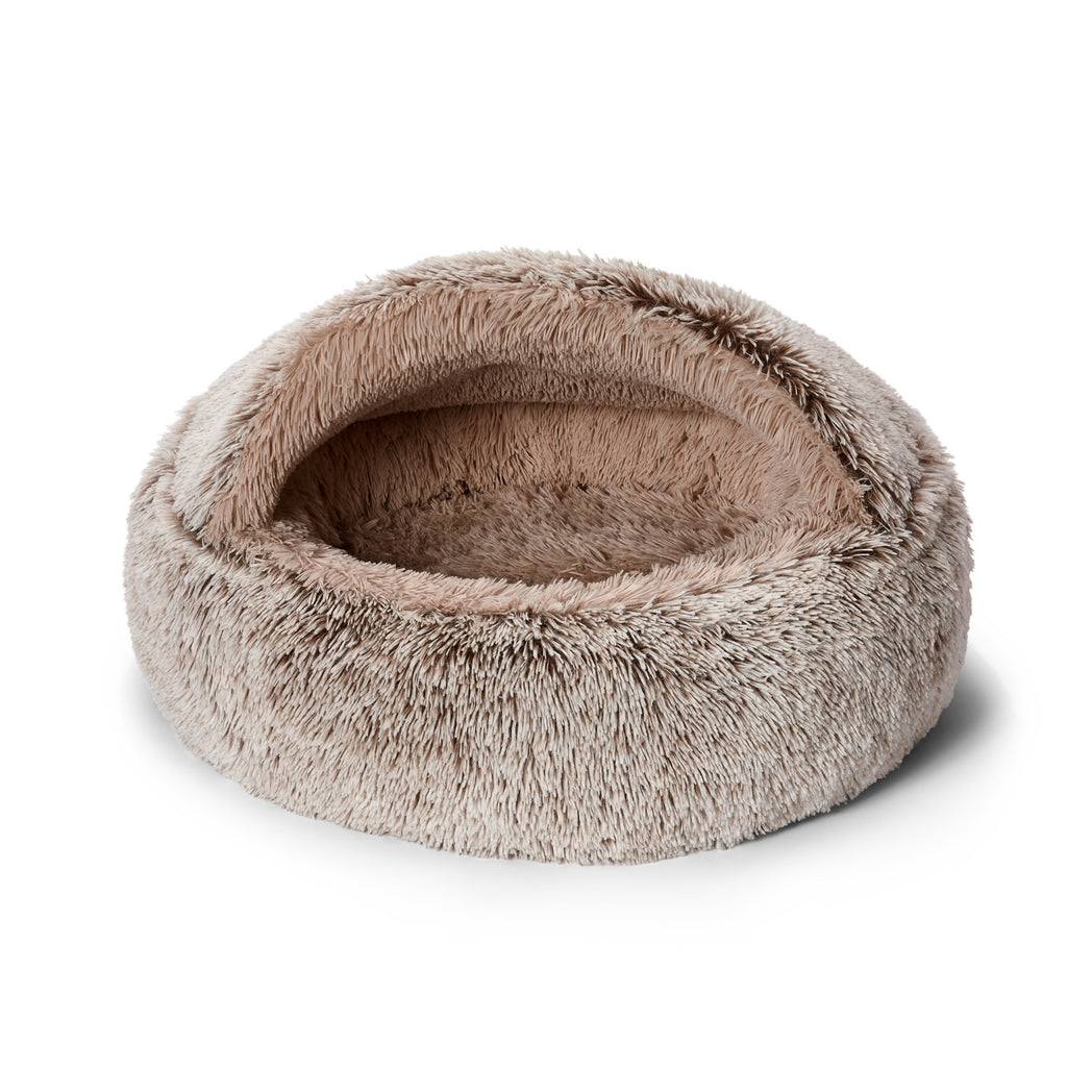 Snooza Calming Hoodie Cuddler For Dog and Cat -- Mink