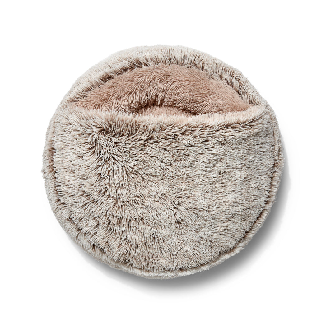 Snooza Calming Hoodie Cuddler For Dog and Cat -- Mink