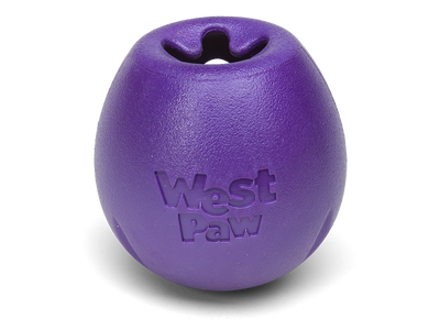 West Paw Rumbl Dog Toy - Eggplant