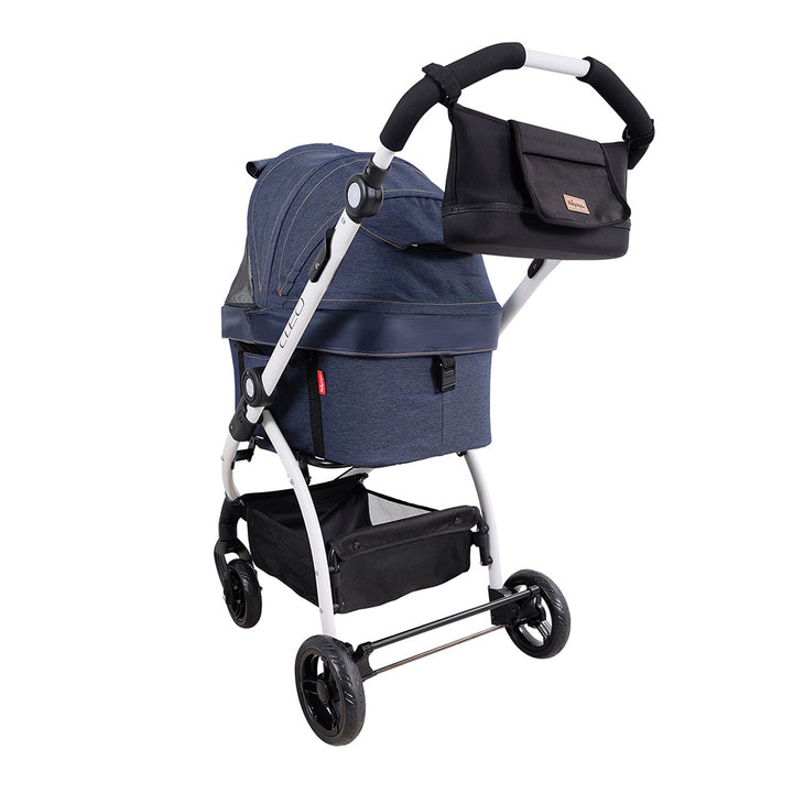 Ibiyaya New CLEO Pet Stroller & Car Seat Travel System in Blue Jeans Up to 20kg