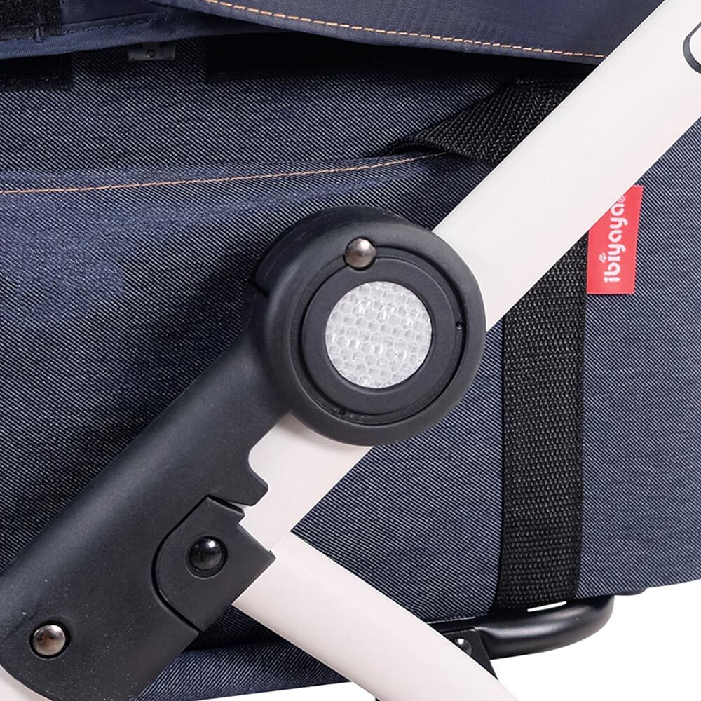 Ibiyaya New CLEO Pet Stroller & Car Seat Travel System in Blue Jeans Up to 20kg