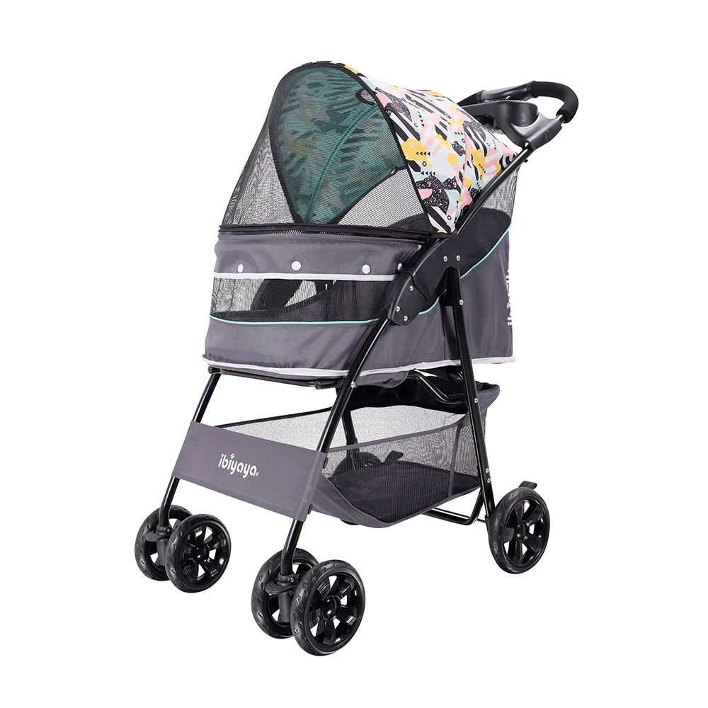Ibiyaya Cloud 9 Pet Stroller for Cats & Dogs up to 20kg-- Mint Green