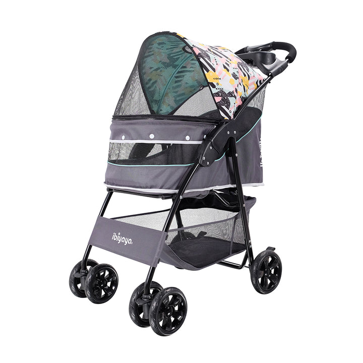 Ibiyaya Cloud 9 Pet Stroller for Cats & Dogs up to 20kg-- Mint Green