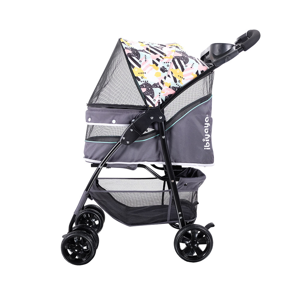 Ibiyaya Cloud 9 Pet Stroller for Cats & Dogs up to 20kg-- Mint Green