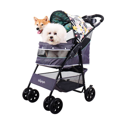 Ibiyaya Cloud 9 Pet Stroller for Cats & Dogs up to 20kg-- Mint Green