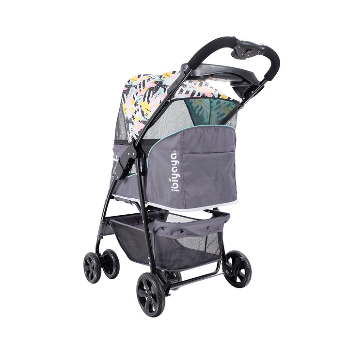 Ibiyaya Cloud 9 Pet Stroller for Cats & Dogs up to 20kg-- Mint Green