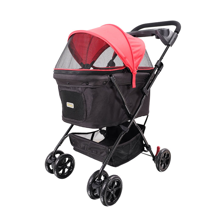 Ibiyaya Easy Strolling Pet Buggy Up to 20kg -- Rouge Red