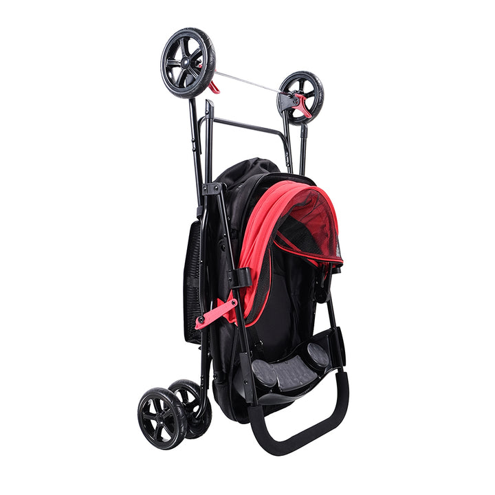 Ibiyaya Easy Strolling Pet Buggy Up to 20kg -- Rouge Red