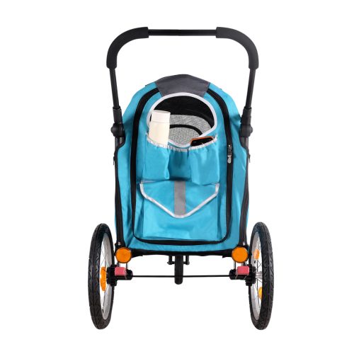 Ibiyaya Happy Pet Trailer/Jogger 2.0 Up to 30Kg-- Ocean Blue