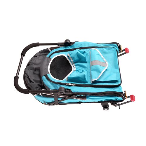 Ibiyaya Happy Pet Trailer/Jogger 2.0 Up to 30Kg-- Ocean Blue