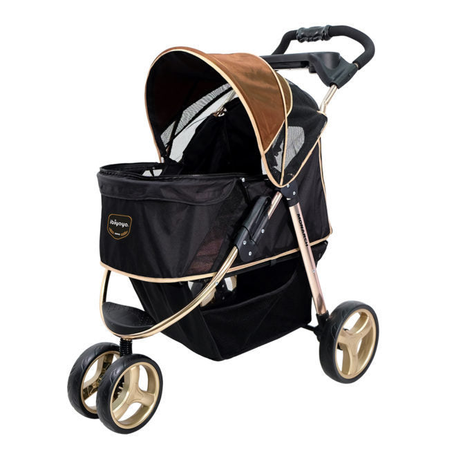 Ibiyaya Monarch Premium Pet Jogger Stroller Up to 28Kg  - Luxury Gold