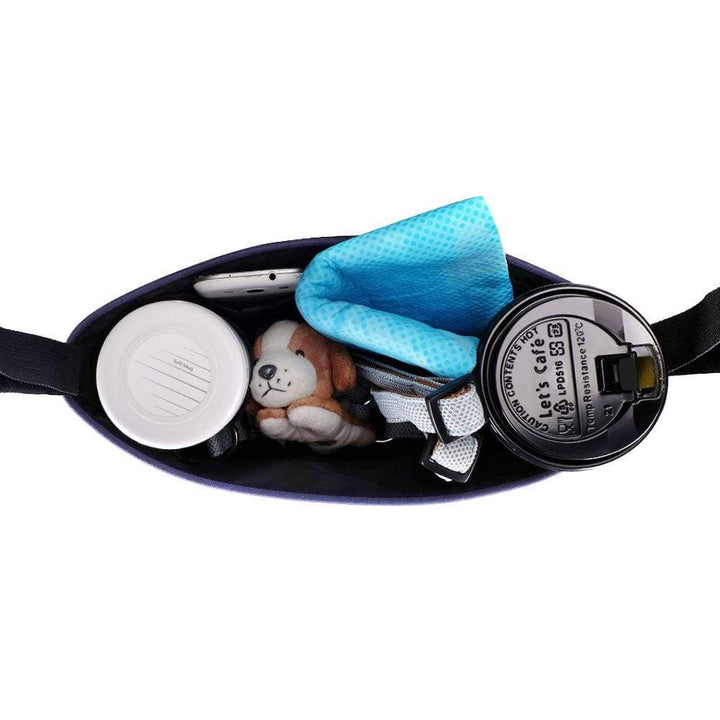 Ibiyaya Pet Pram Stroller Organiser Pouch - Hippo
