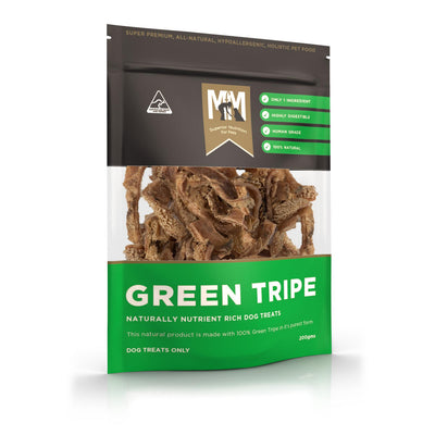 Meals For Mutts Green Tripe Dog Treats 200g