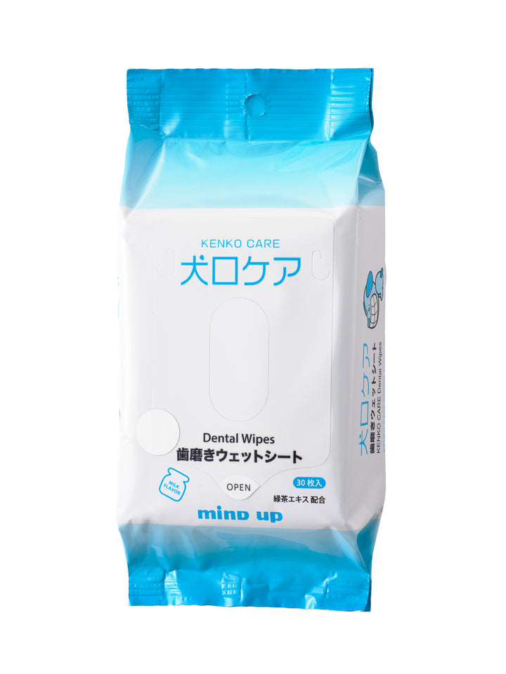 Mind Up Japan Dog Dental Finger Wet Wipes 30pc
