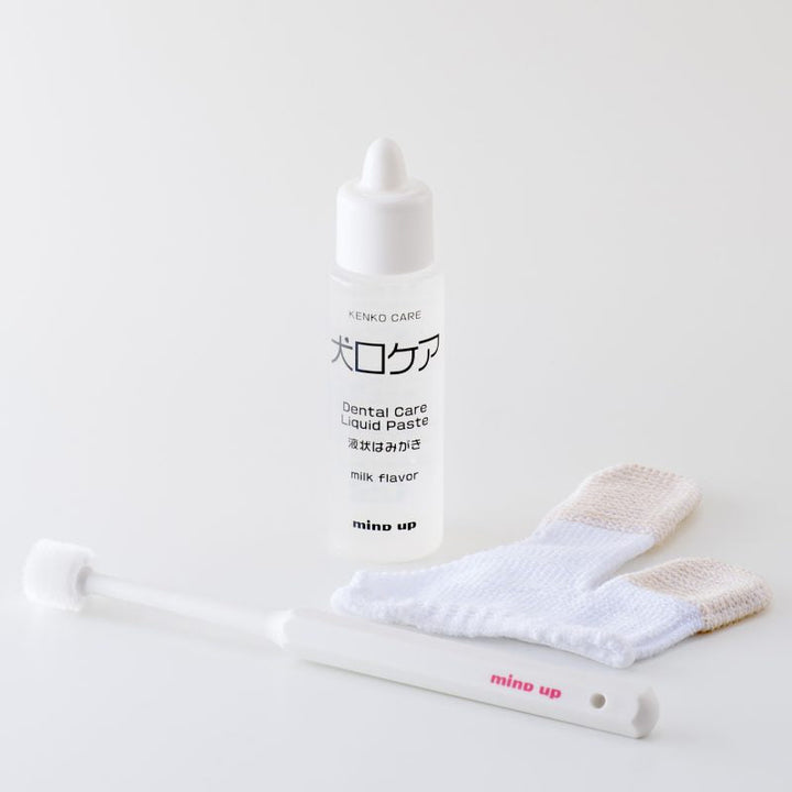 Mind Up Japan 360 Dog Toothbrush,Toothpaste and More Starter Kit For Dog