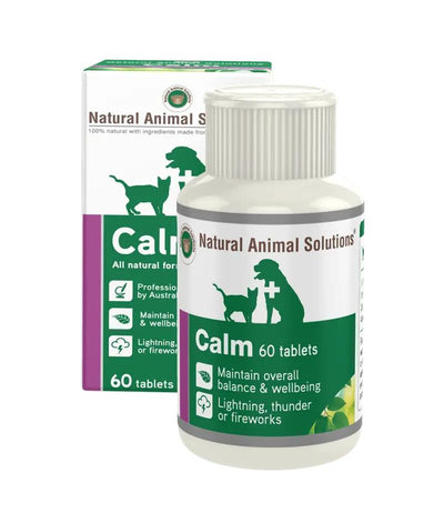 Natural Animal Solutions (NAS) Calm Tablets for Dog and Cats