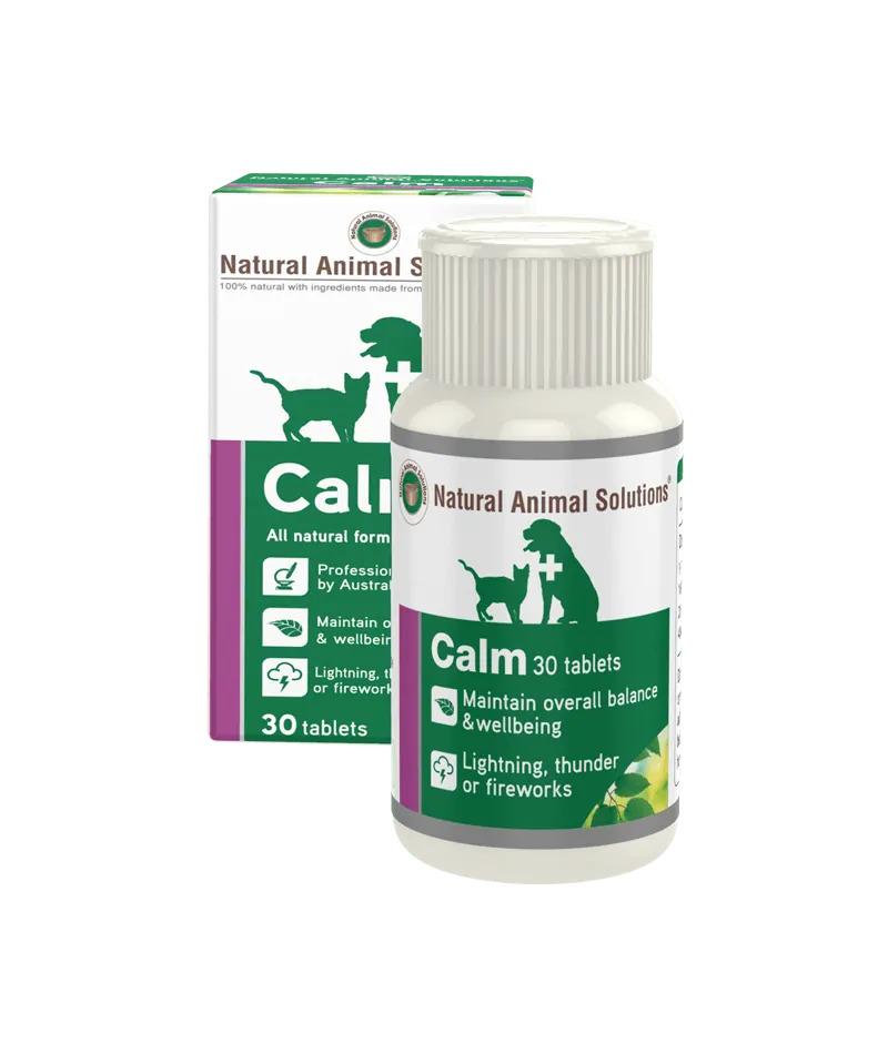 Natural Animal Solutions (NAS) Calm Tablets for Dog and Cats