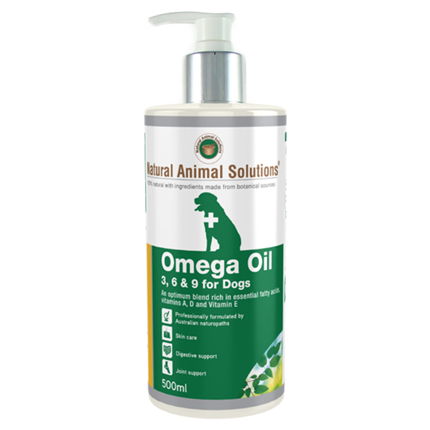 Natural Animal Solutions (NAS) Omega 3 6 And 9 Oil For Dog and Horse