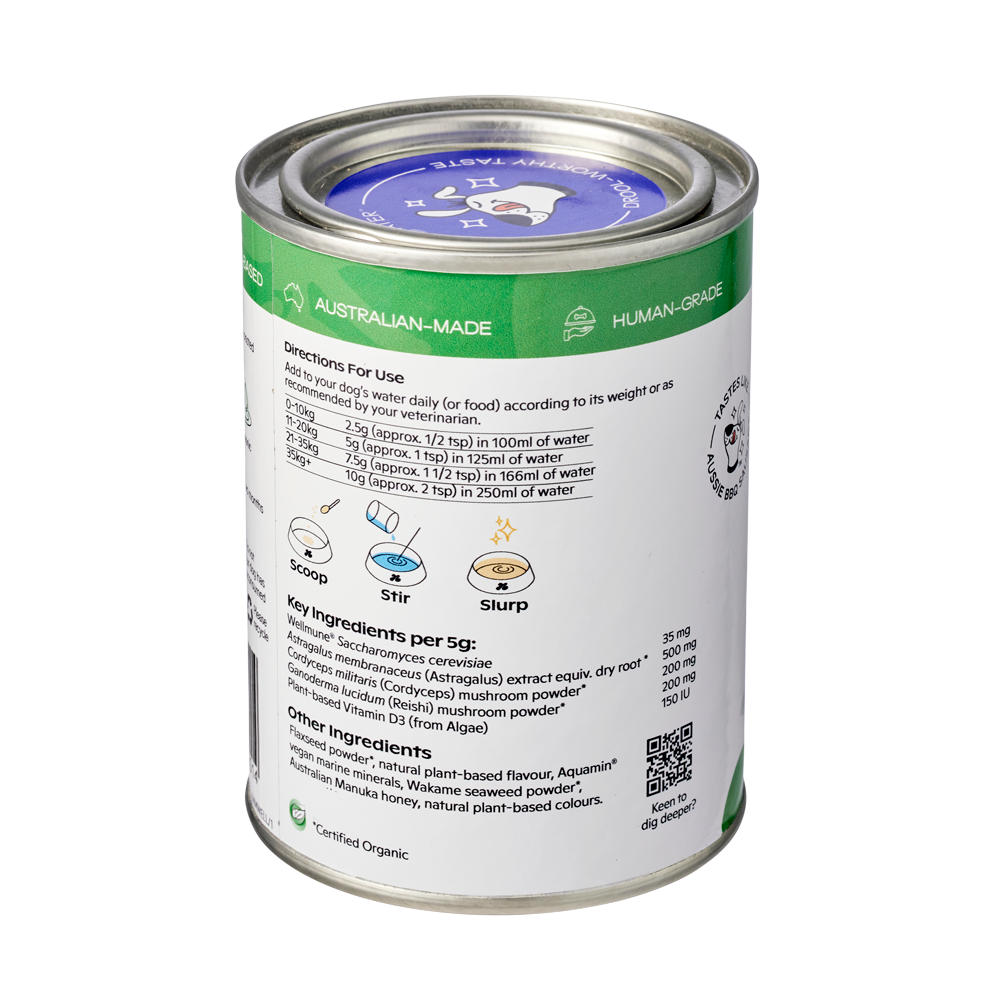 Nectar of the Dogs Immune + Wellness Powder for Dogs 150g