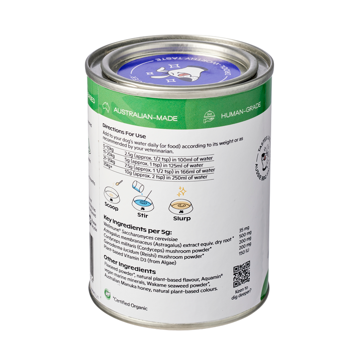 Nectar of the Dogs Immune + Wellness Powder for Dogs 150g