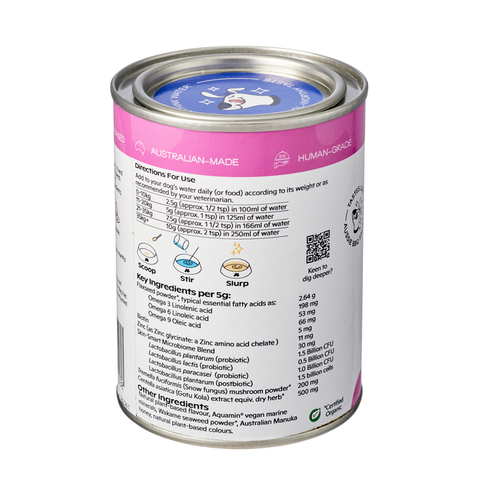 Nectar of the Dogs Skin + Coat Powder for Dogs 150g