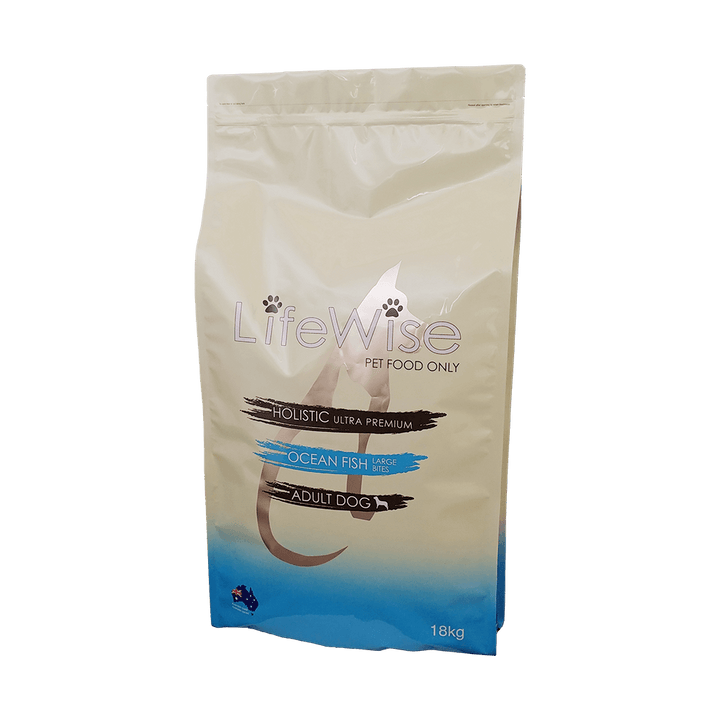 LifeWise Ocean Fish with rice, oats and vegetables – Large Bites for Medium and Large Breeds - Muddy Paw Shop