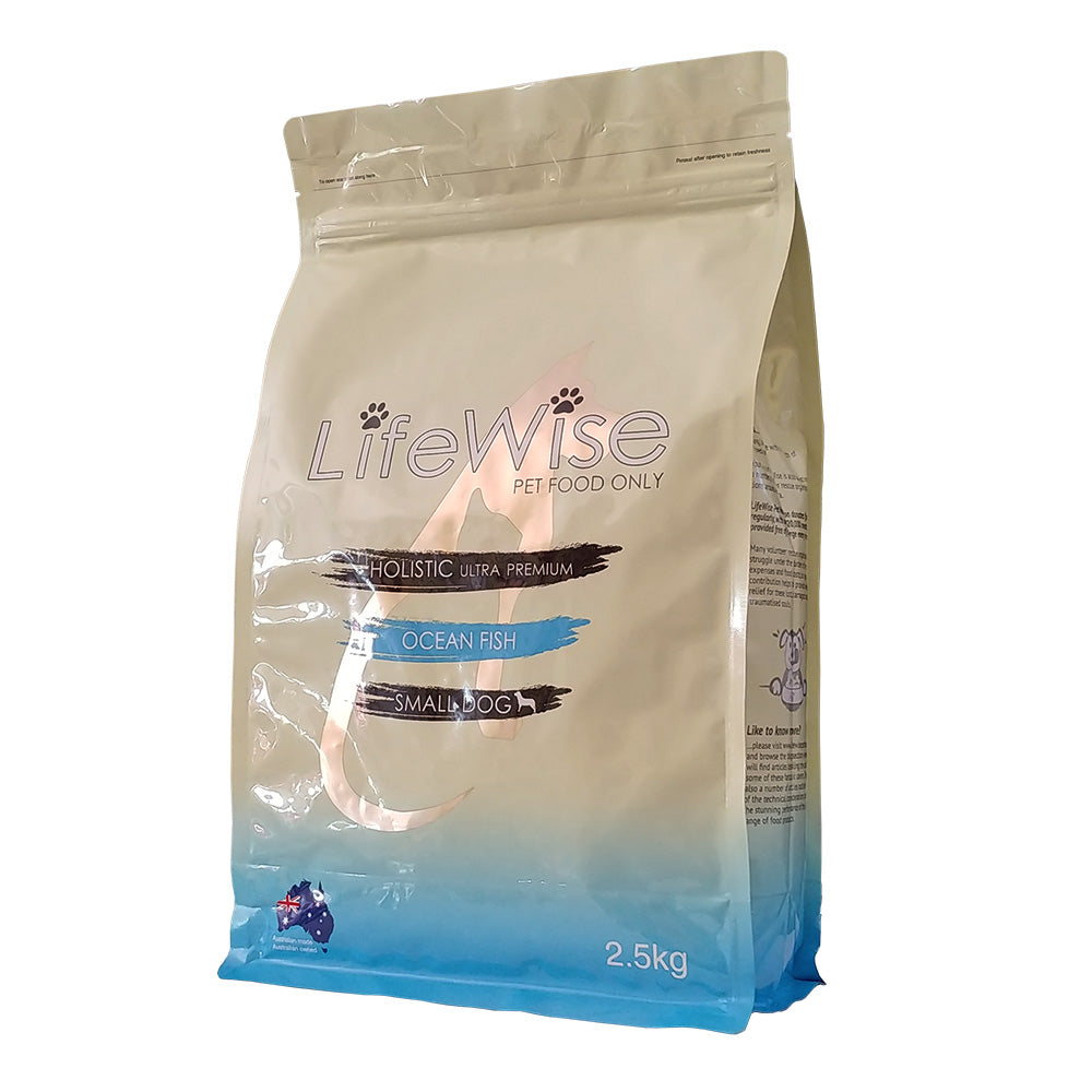 LifeWise Ocean Fish with rice, oats and vegetables – Small Bites for Small Breeds - Muddy Paw Shop