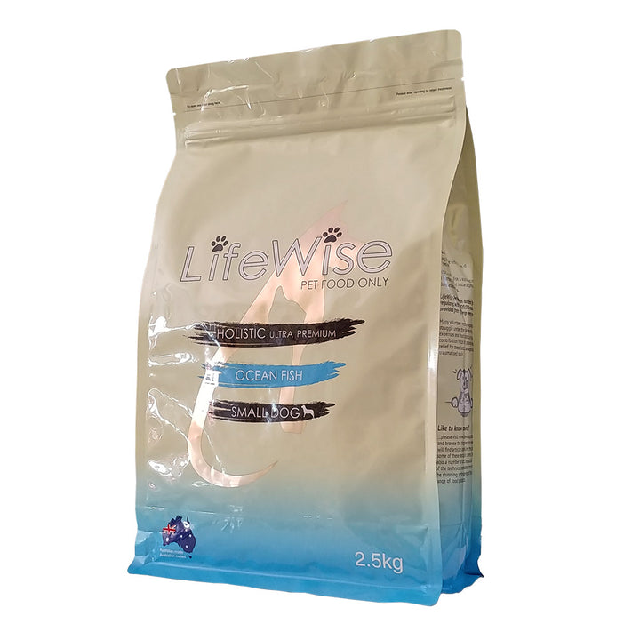 LifeWise Ocean Fish with rice, oats and vegetables – Small Bites for Small Breeds - Muddy Paw Shop