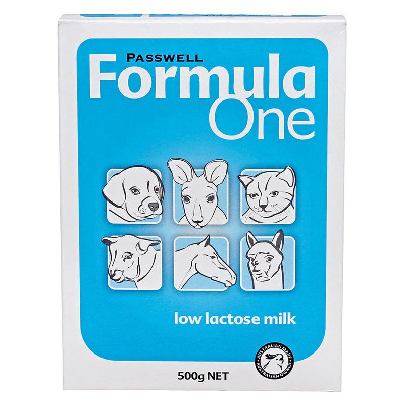 Passwell Formula One Low Lactose Milk Replacer for puppies & kittens