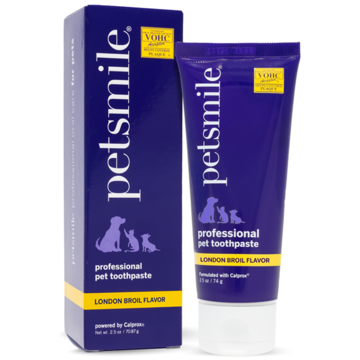 Petsmile Professional Toothpaste For Dog and Cat --Natural London Broil Flavor