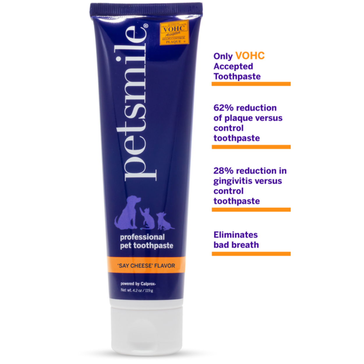 Petsmile Professional Toothpaste For Dog and Cat --Say Cheese Flavor 4.2 Oz