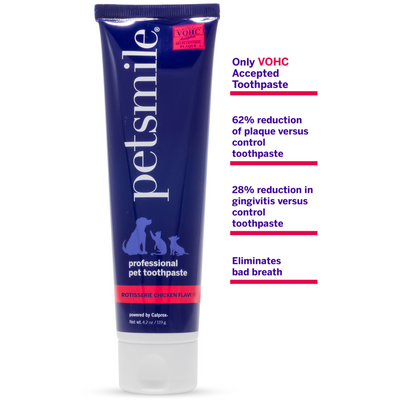 Petsmile Professional Toothpaste For Dog and Cat --Rotisserie Chicken Flavor
