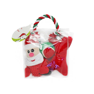 Prestige Christmas Dog Toys Gift Pack – 4 Piece