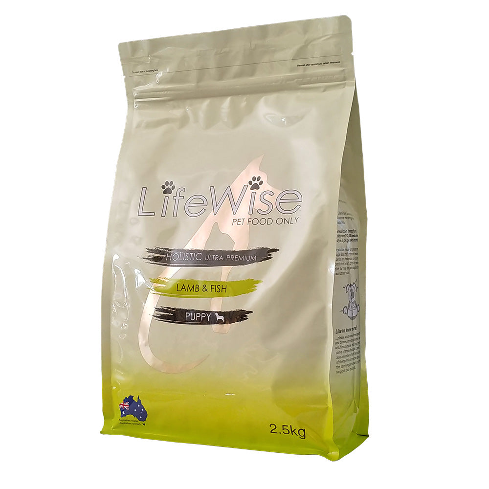 LifeWise Grain Free Puppy Lamb & Fish Small Bites with Rice Oats & Vegetables - Muddy Paw Shop