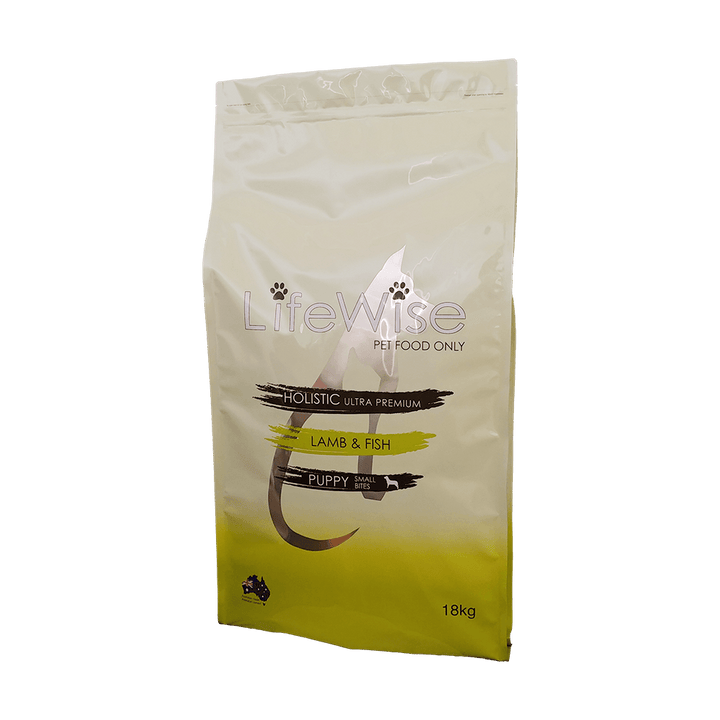 LifeWise Grain Free Puppy Lamb & Fish Small Bites with Rice Oats & Vegetables - Muddy Paw Shop