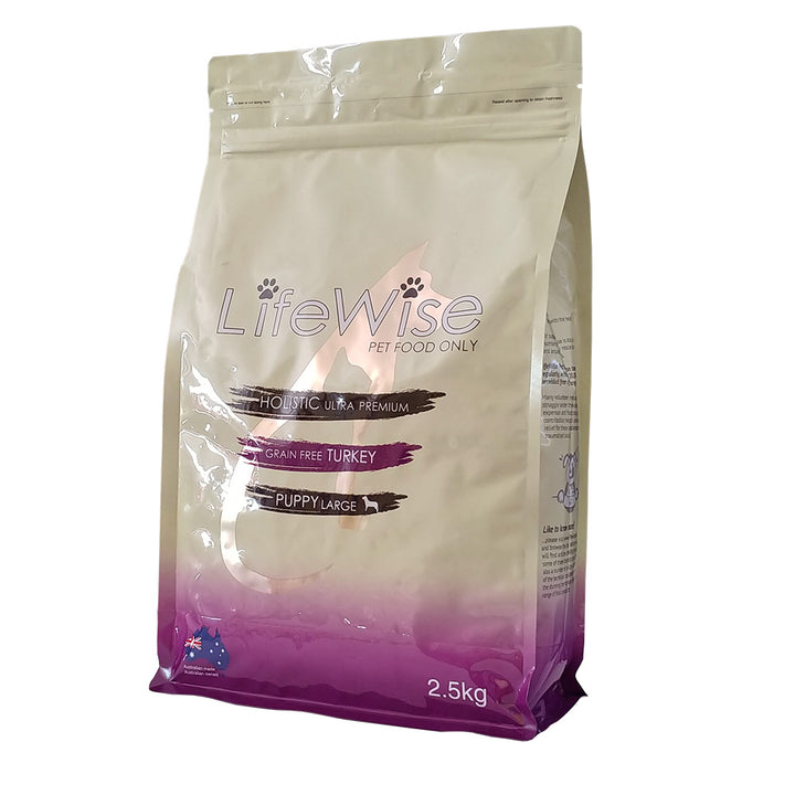LifeWise Grain Free Puppy Turkey Large Bites With Lamb - Muddy Paw Shop
