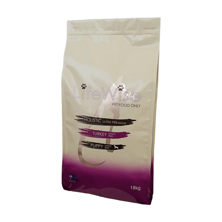 LifeWise Grain Free Puppy Turkey Large Bites With Lamb - Muddy Paw Shop