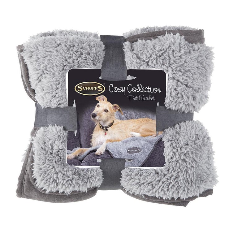 Scruffs Cosy Blanket for Dog and Cat – Grey