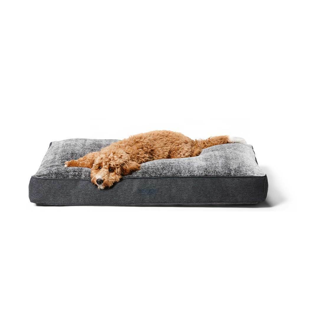 Snooza Shapes Oblong Dog Bed -- Chinchilla
