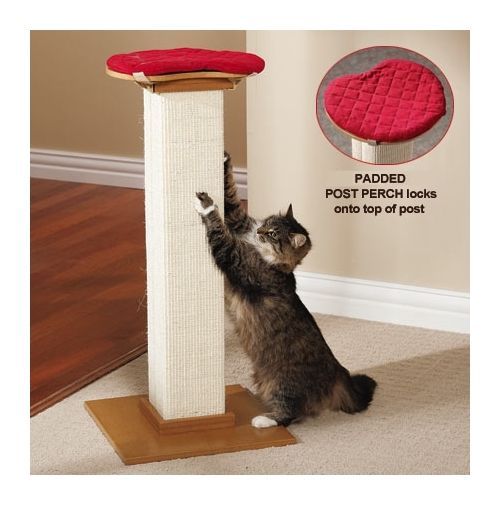SmartCat Perch Seat for Ultimate Smart Cat Scratch Sisal Post