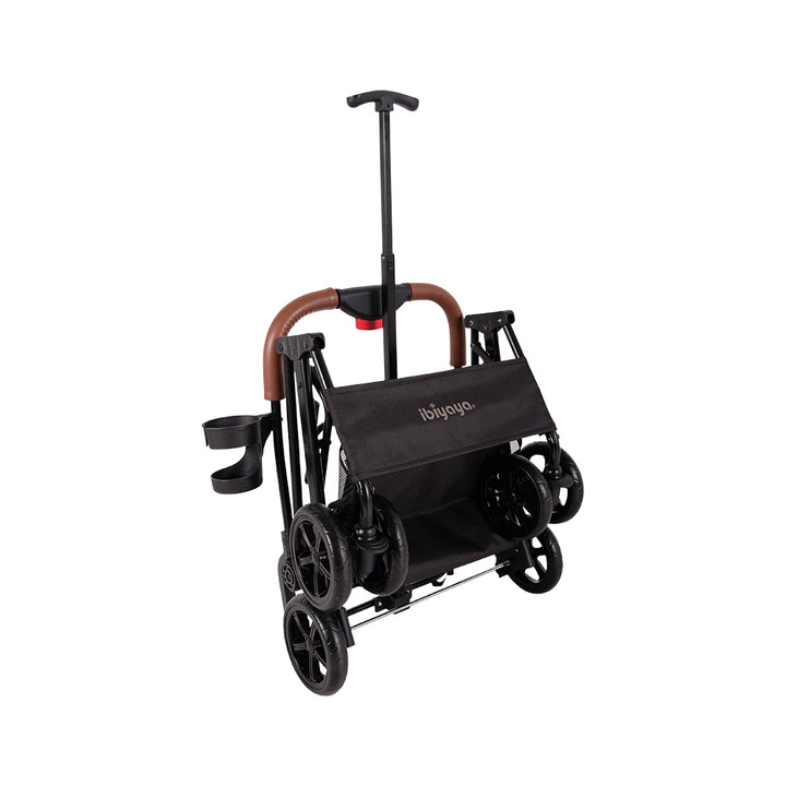 Ibiyaya Travois Tri-fold Cat & Dog Stroller Up To 15KG -- Spearmint