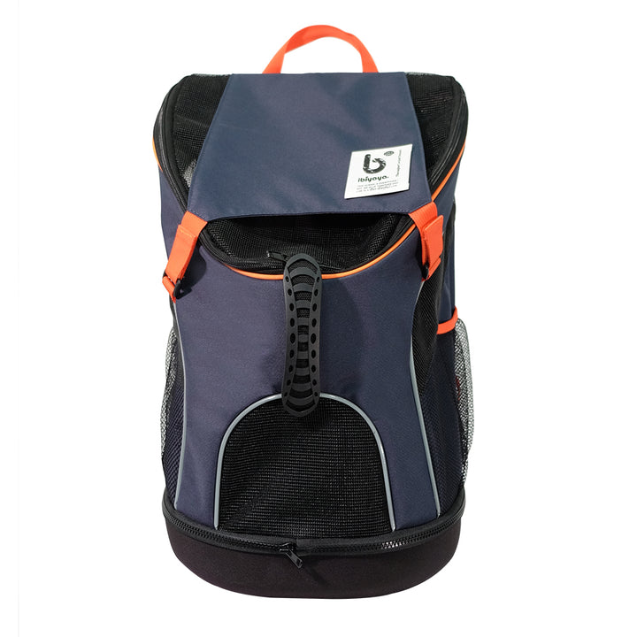 Ibiyaya Ultralight Pro Backpack Carrier for Dogs & Cats Up to 7kg -- Navy Blue