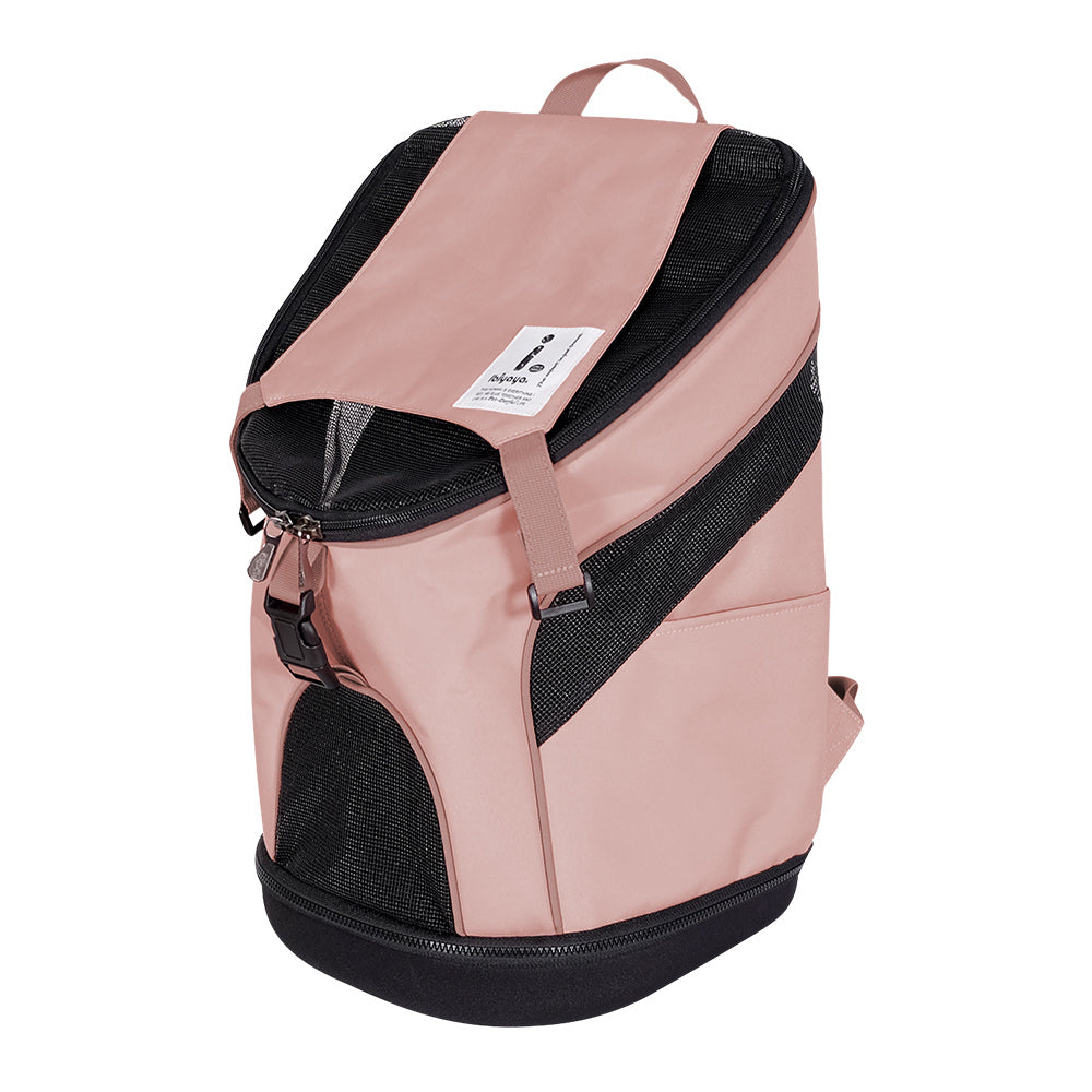 Ibiyaya Ultralight Pro Backpack Carrier for Dogs & Cats Up to 7kg-- Coral Pink