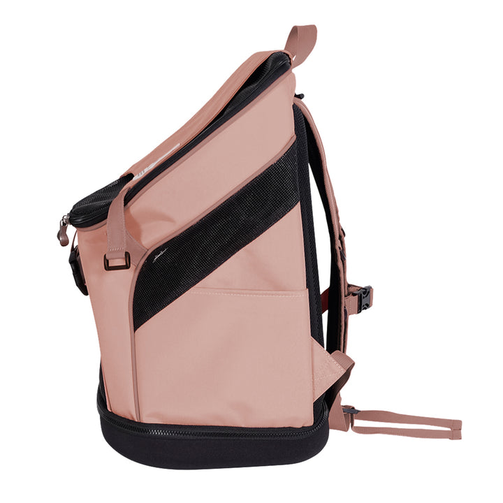 Ibiyaya Ultralight Pro Backpack Carrier for Dogs & Cats Up to 7kg-- Coral Pink