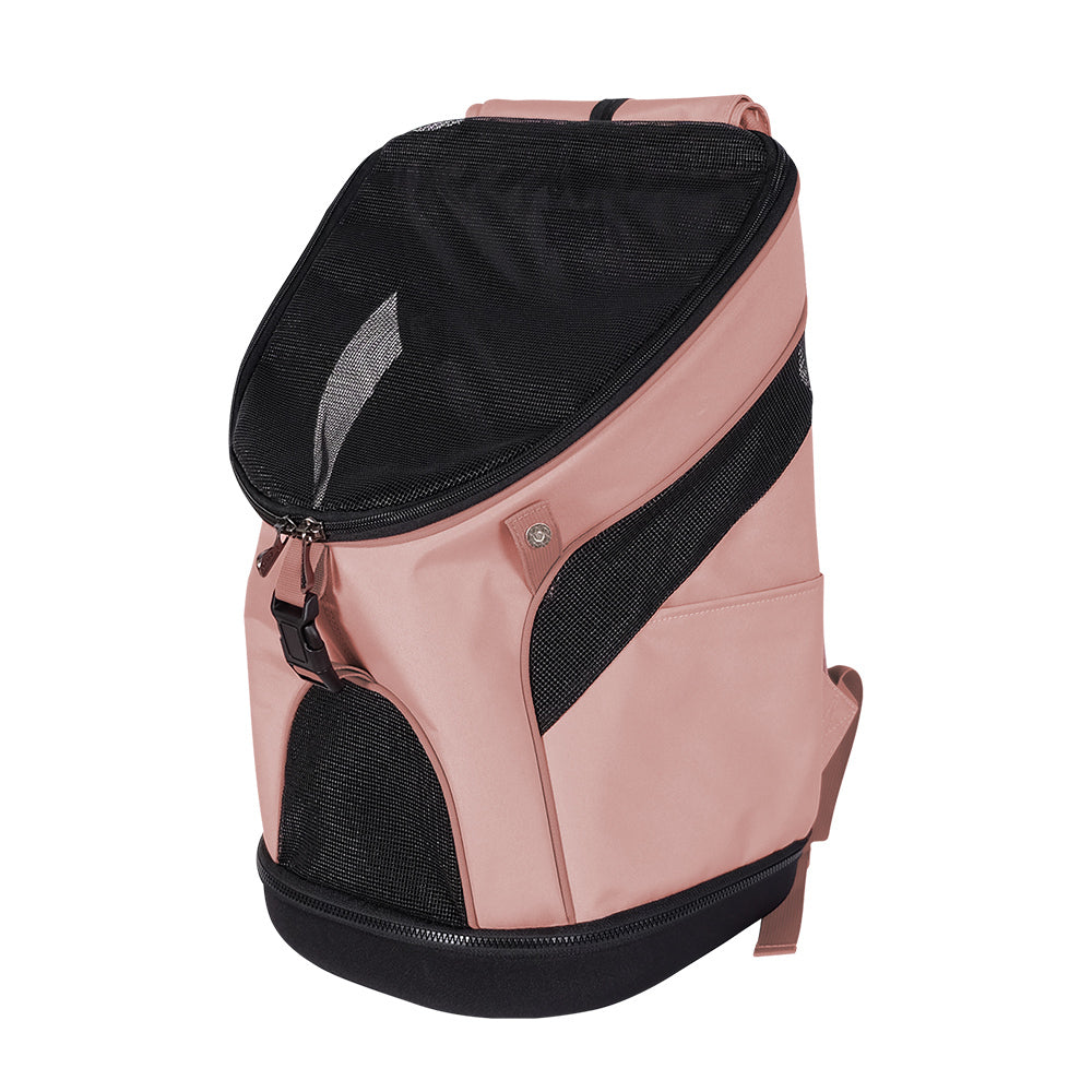 Ibiyaya Ultralight Pro Backpack Carrier for Dogs & Cats Up to 7kg-- Coral Pink