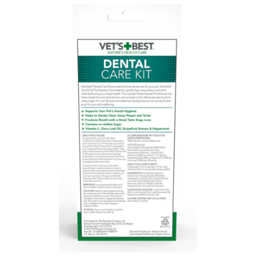 Vet’s Best Advanced Dental Care Kit for Dogs