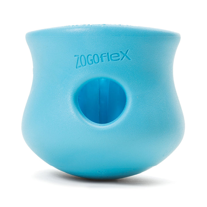 West Paw Toppl Treat Dispensing Dog Toy -- Blue