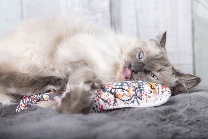 Yeowww! Pollock Fish Cat Toy with Pure American Catnip