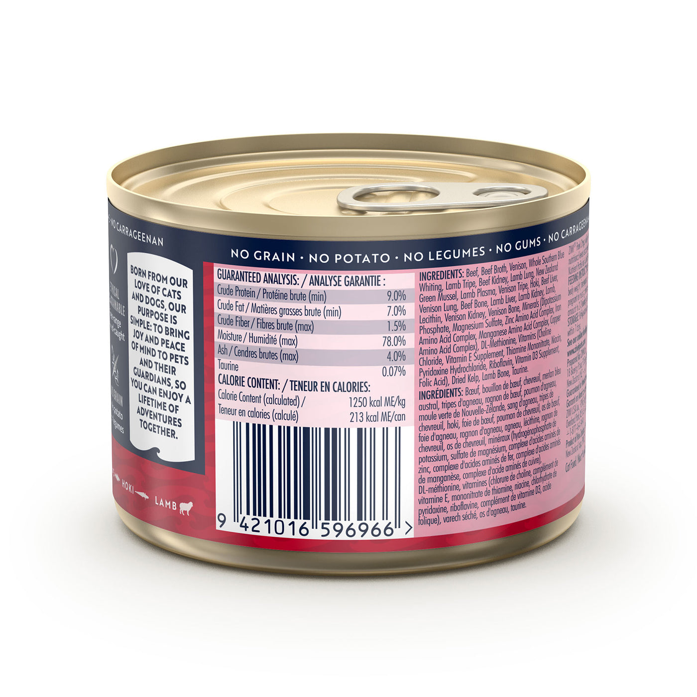 Ziwi Peak Canned Provenance Cat Food 170g Otago Valley